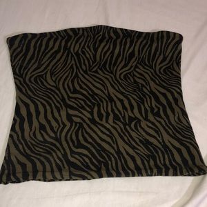 Printed tube top